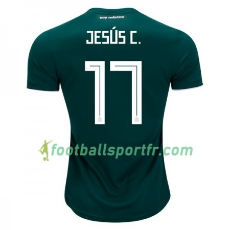 Tenue Mexique Jesus C. 17 Domicile Coupe du monde 2018 Maillot de Foot